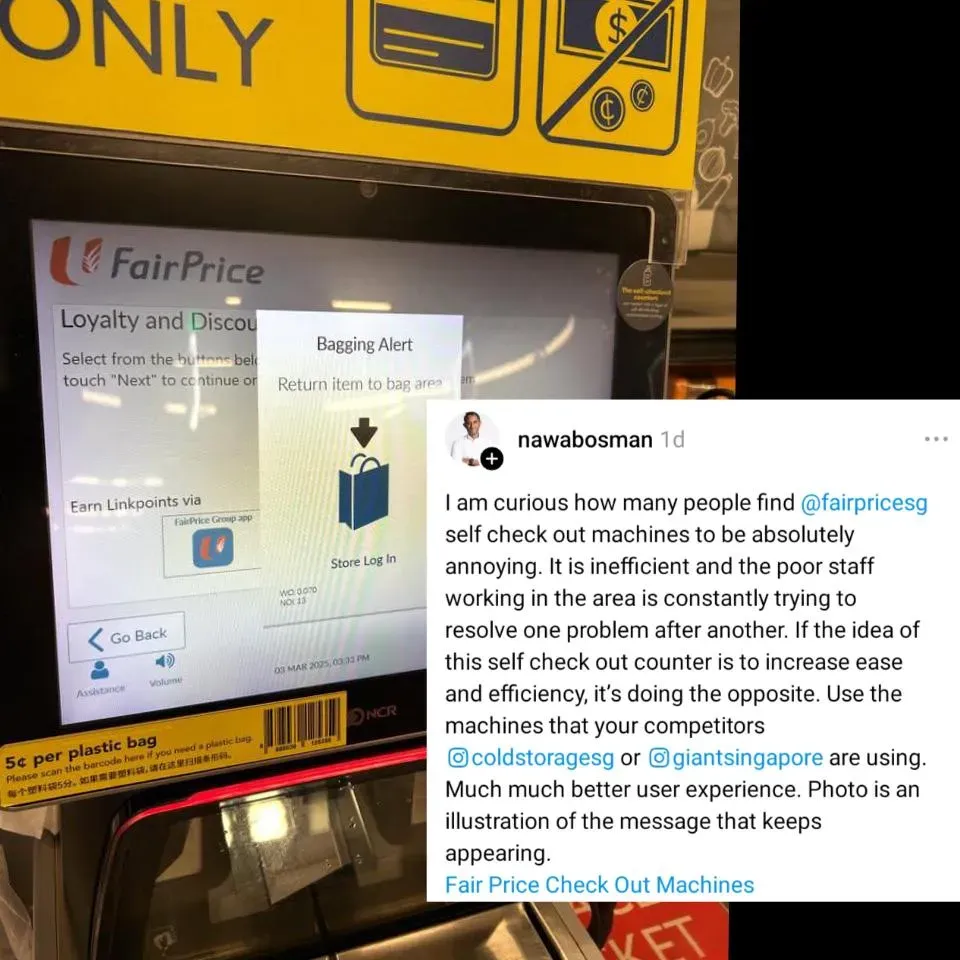 NTUC FairPrice Self-Checkout Machines: Efficient or Just Plain Frustrating?