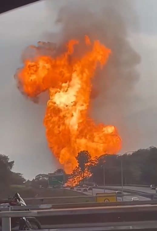 Fire erupts at Petronas gas pipeline in Malaysia