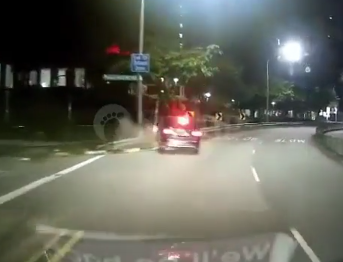 Dangerous Driver Crash
