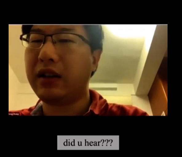 Lecturer wasted his 2 hours time in online lecturing