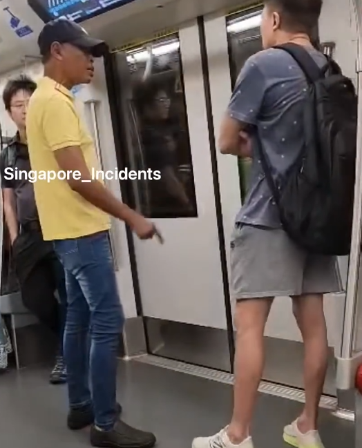 Occurred inside mrt at Bugis station. The foul mouth guy alighted at Rochor MRT