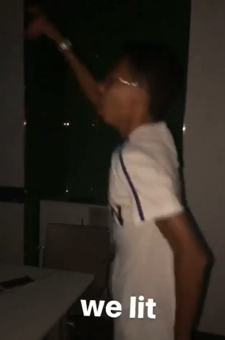 Youngster chanting million tears