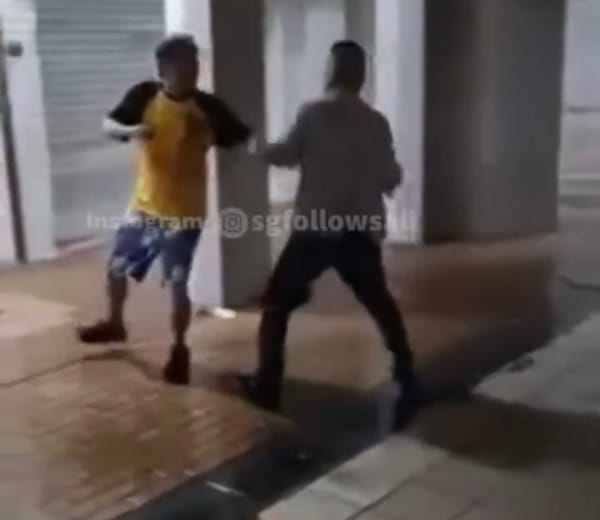 Two Uncles Fighting